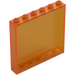 LEGO Orange Transparent Panneau 1 x 6 x 5 (35286 / 59349)