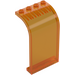 LEGO Transparent Orange Panel 3 x 4 x 6 with Curved Top (2571 / 35251)