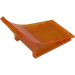 LEGO Transparent Orange Ramp Section - Upwards (77822)