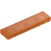 LEGO Transparent Orange Tile 1 x 4 (2431 / 35371)