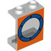 LEGO Transparent Panel 1 x 2 x 2 mit Bullauge ohne seitliche Stützen, hohle Bolzen (6268 / 56077)