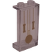 LEGO Transparent Panel 1 x 2 x 3 with Grandfather Clock Pendulums Sticker with Side Supports - Hollow Studs (35340)
