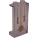 LEGO Transparent Panel 1 x 2 x 3 with Grandfather Clock Pendulums Sticker with Side Supports - Hollow Studs (35340)