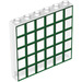 LEGO Transparant Paneel 1 x 6 x 5 met Green Venster Grid Decoratie (59349 / 69356)