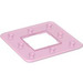 LEGO Transparentes Rosa Rahmen 3 x 3 Löcher (45493)