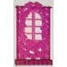 LEGO Transparenter rosa Glitter Panel 1 x 8 x 12 Blatt Mauer (33217)