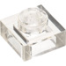 LEGO Transparent Plate 1 x 1 (3024)