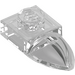 LEGO Transparent Plate 1 x 1 with Tooth (35162 / 49668)