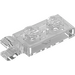 LEGO Transparent Plate 1 x 2 with Horizontal Clip on End (42923 / 63868)