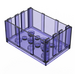 LEGO Transparent Purple Box 4 x 6 (4237 / 33340)