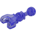 LEGO Transparant paars Dubbele Kogelgewricht met Kogelgewricht (90609)