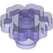 LEGO Violet transparent Fleur 2 x 2 avec goujon ouvert (4728 / 30657)