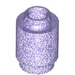 LEGO Opale violette transparente Brique 1 x 1 Rond avec goujon ouvert (3062 / 30068)