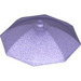 LEGO Transparent Purple Opal Sunshade / Umbrella Top Part 6 x 6 (4094 / 58572)