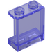 LEGO Violet Transparent Panneau 1 x 2 x 2 avec supports latéraux, tenons creux (35378 / 87552)