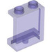 LEGO Violet transparent Panneau 1 x 2 x 2 avec supports latéraux, tenons creux (35378 / 87552)
