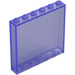 LEGO Transparent Purple Panel 1 x 6 x 5 (35286 / 59349)