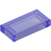 LEGO Transparent Purple Tile 1 x 2 with Groove (3069 / 30070)