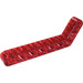 LEGO Transparent Red Beam Bent 53 Degrees, 3 and 7 Holes (32271 / 42160)