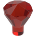 LEGO Transparent Red Diamond (28556 / 30153)