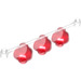 LEGO Transparentes Rot Duplo Chinese Lanterns auf String mit Bolzen (72418)