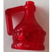 LEGO Rouge Transparent Fabuland Wine Pitcher (4429)