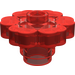 LEGO Rouge transparent Fleur 2 x 2 avec goujon ouvert (4728 / 30657)