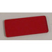LEGO Transparent Red Glass for Panel 3 x 6 x 6 with Window