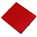 LEGO Transparent Red Glass for Window 1 x 4 x 3 (without Circle) (3855)
