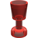 LEGO Transparent Red Goblet (2343 / 6269)