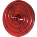 LEGO Transparent Red Minifig Shield Round (3876)