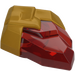 LEGO Transparent Red Rock with Pearl Gold Base (105311)