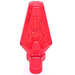 LEGO Transparent Red Spear Head Tip (27257)