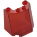 LEGO Transparent Red Windscreen 3 x 4 x 3 (35193 / 84954)