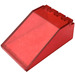 LEGO Transparentes Rot Windschutzscheibe 6 x 4 x 2 Überdachung (4474)