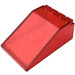 LEGO Transparent Red Windscreen 6 x 4 x 2 Canopy (4474 / 30066)