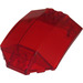 LEGO Transparent Red Windscreen 6 x 8 x 2 Curved (40995 / 41751)