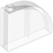 LEGO Transparent Slope 1 x 4 x 3 Curved (65734)