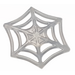 LEGO Transparent Spinne Web Medium mit Eins Bar (36083)