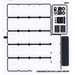 LEGO Transparent Autocollant Sheet for Set 10233 (12953)