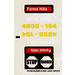 LEGO Transparent Sticker Sheet for Set 4855 (49196)