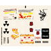 LEGO Transparent Sticker Sheet for Set 5980 (86478)