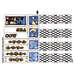 LEGO Transparent Sticker Sheet for Set 70810 (16467 / 23921)