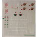 LEGO Transparent Aufkleber Sheet for Set 70816 (17608)