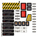 LEGO Transparent Sticker Sheet for Set 7898 (56603)