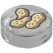 LEGO Transparent Tile 1 x 1 Round with Peanuts (35380 / 111401)