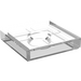 LEGO Transparent Tuile 2 x 2 avec Groove (3068)