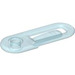 LEGO Transparent Very Light Blue Paper Clip - Clikits with 1 Hole (48200)