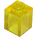 LEGO Transparent Gelb Backstein 1 x 1 (3005 / 30071)