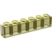 LEGO Transparent Yellow Brick 1 x 6 (3009)